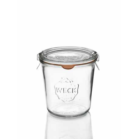 Bocaux Weck En Verre - Lot De 6 Pots 500 Ml Avec Couvercles Et Joints, Idéal Pour Conserves Ou Décoration