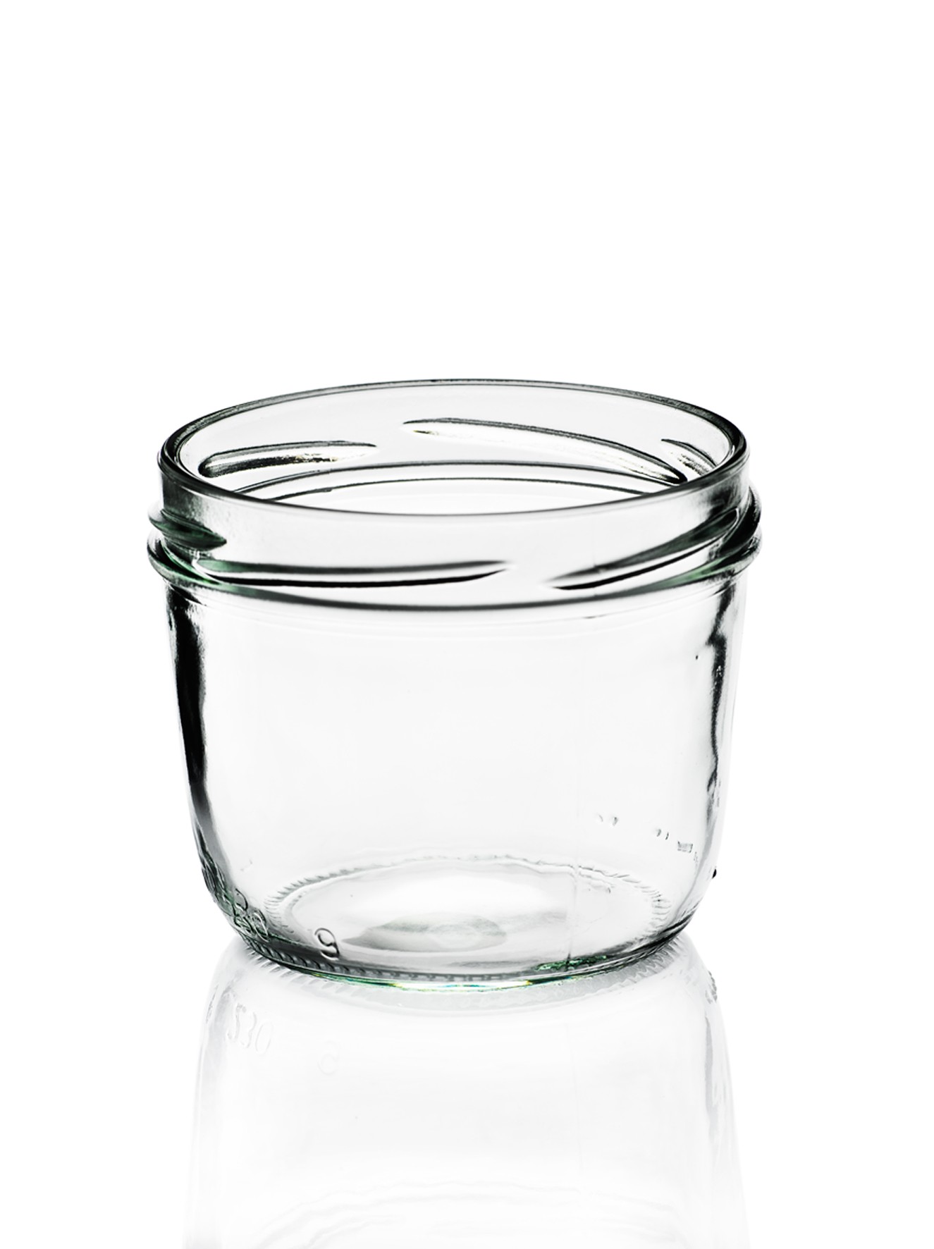18 Bocaux TERRINES en verre 230 ml TO 82 mm (capsule NON incluse)