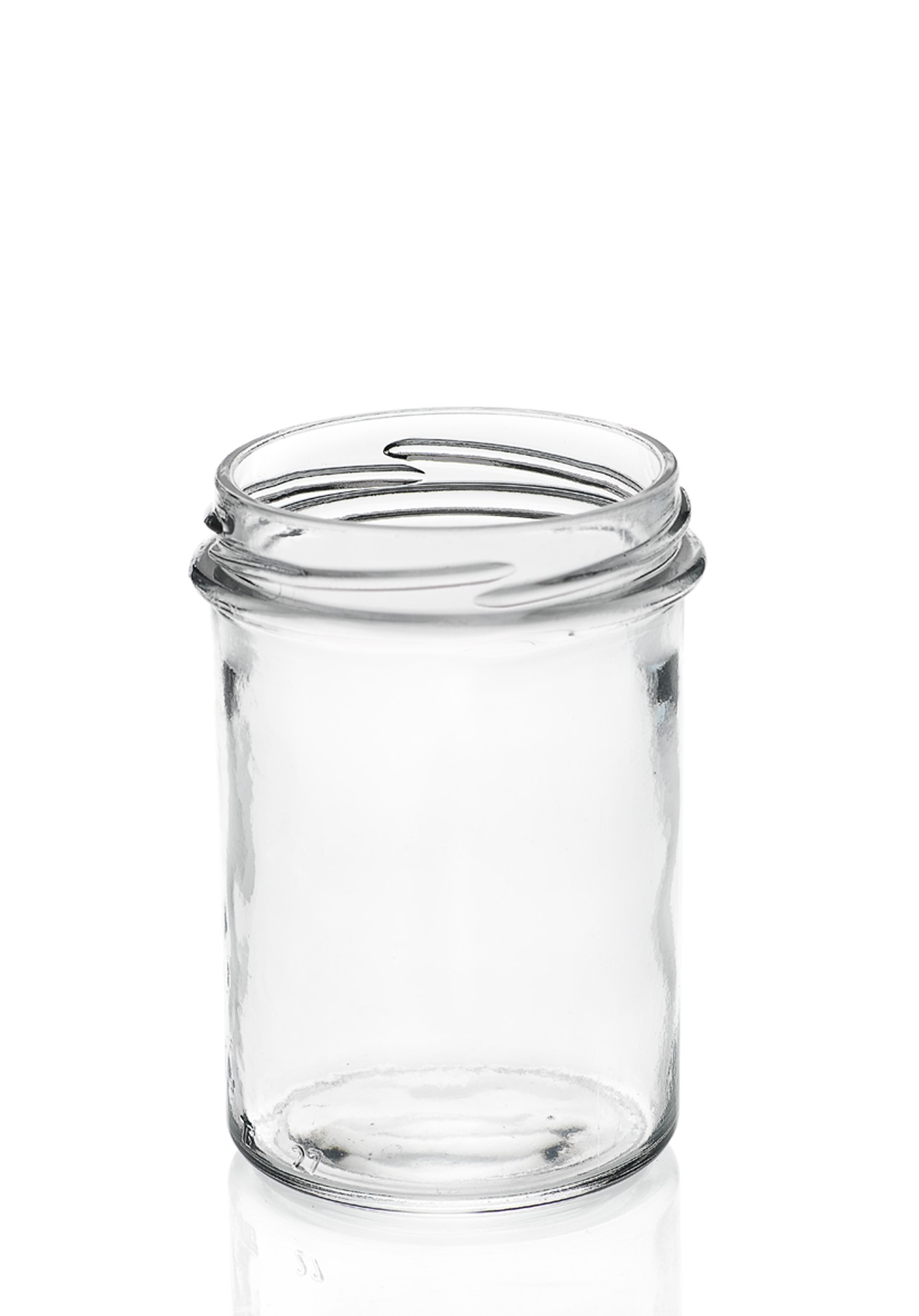 12 bocaux en verre Bontà 230 ml TO 66 mm (capsules NON incluses)