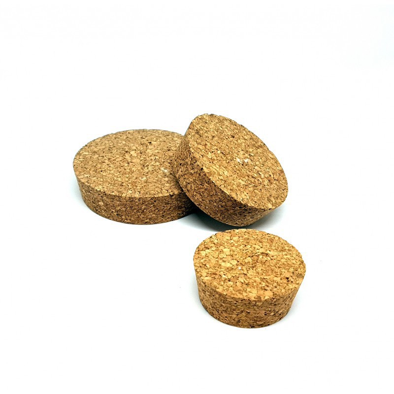Tappi Di Sughero Per Vino Fai Da Te - Diametro 120/108mm, Altezza 20mm - Per Bottiglie E Home Brewing