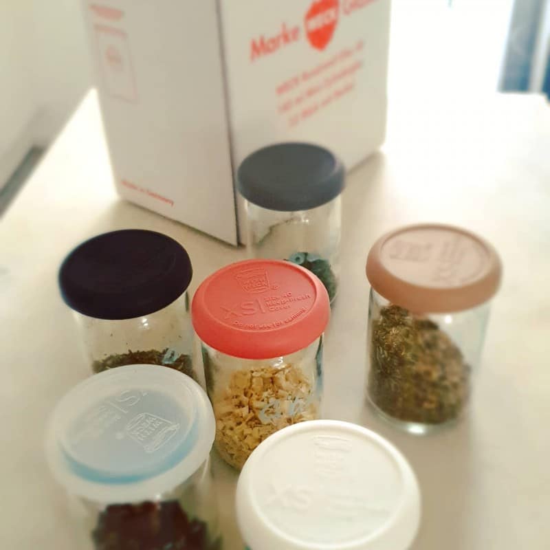 Tappi Plastica Weck 80mm Bianchi - Per Vasetti Conservazione, Lavabili In Lavastoviglie